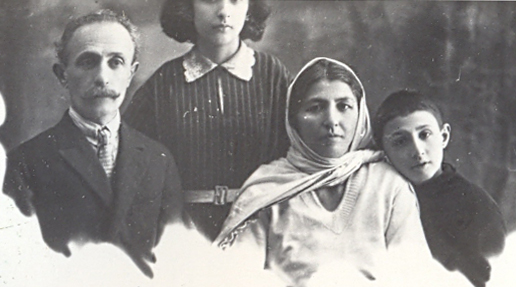 Nəbiyevlər ailəsi, Bakı, 1924-cü il.