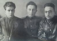 Cövdət Hacıyev, Əsabəli İbrahimov və Qara Qarayev.