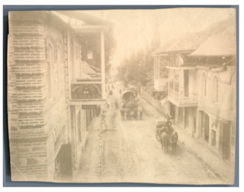 Nuxa şəhərindən bir mənzərə, 1907-ci il.